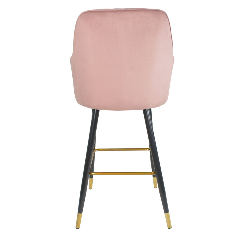 Sillas Altas Tapizadas Banco Terciopelo Velvet ... image number null