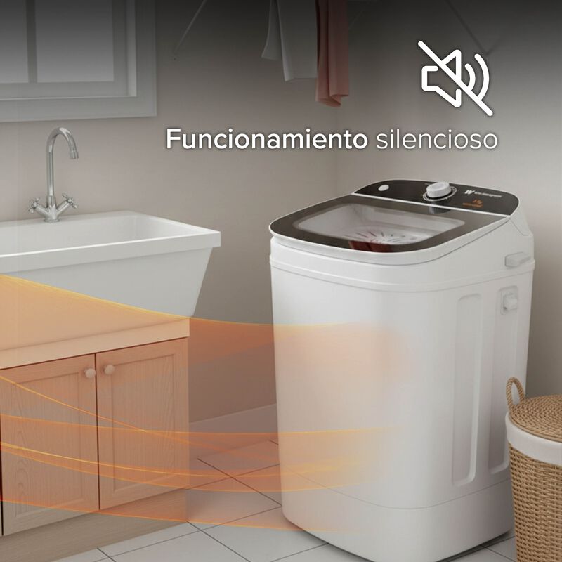Secadora Centr&iacute;fuga  8 Kg White Westinghouse  T... image number null