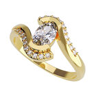 Anillo de Compromiso en Oro de 14K con Circonia - Amore Mio!