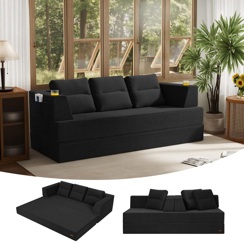Sof&aacute; Cama Comax Fut&oacute;n Convertible Plegable image number null