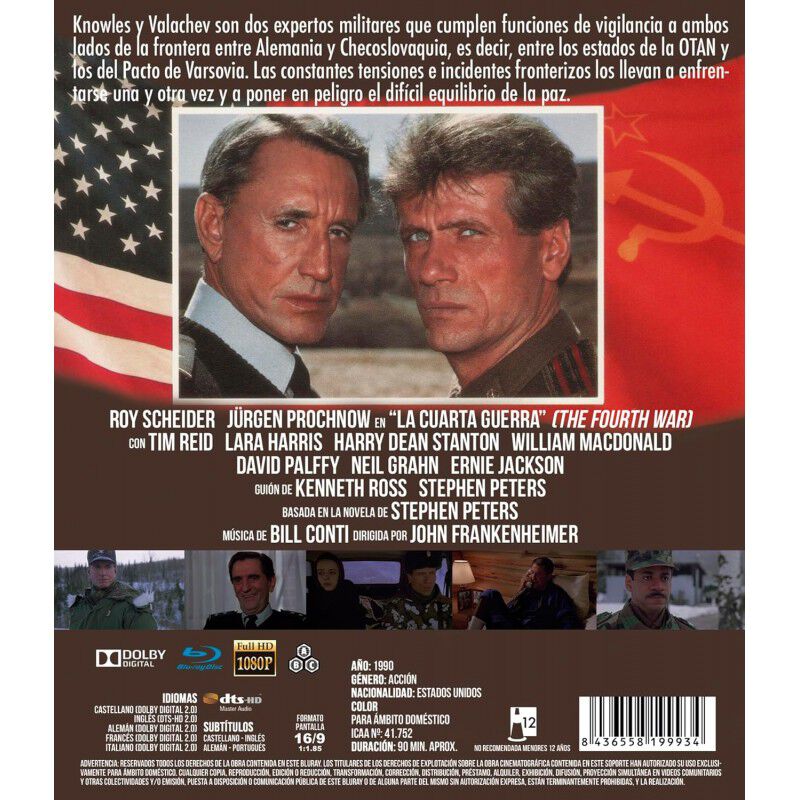 La Cuarta Guerra [blu-ray] (1990) The Fourth Wa... image number null