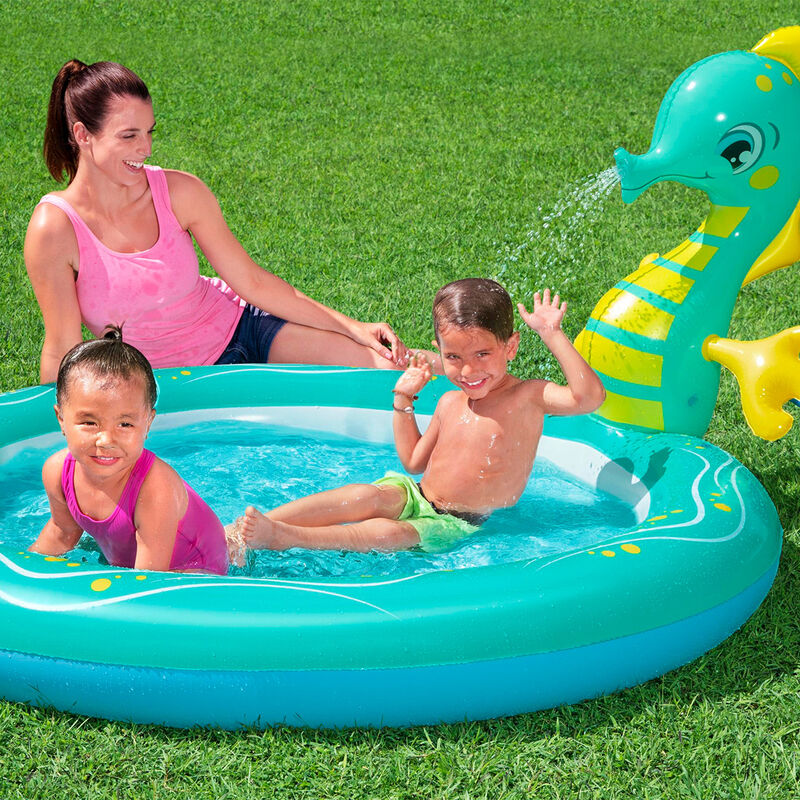 Alberca Inflable Decorada Caballito de Mar 1 Mo... image number null