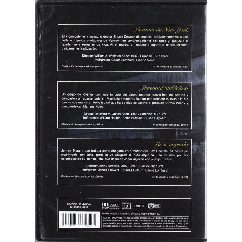 Joyas Del Cine Nueva York [dvd] image number null