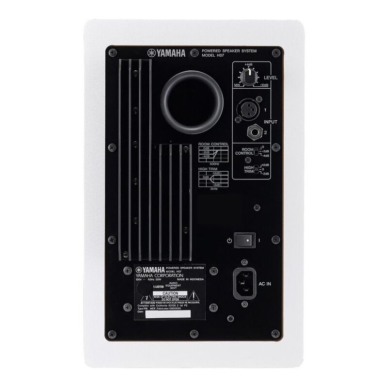 Yamaha Hs7 Monitor De Estudio Blanco Por Unidad... image number null
