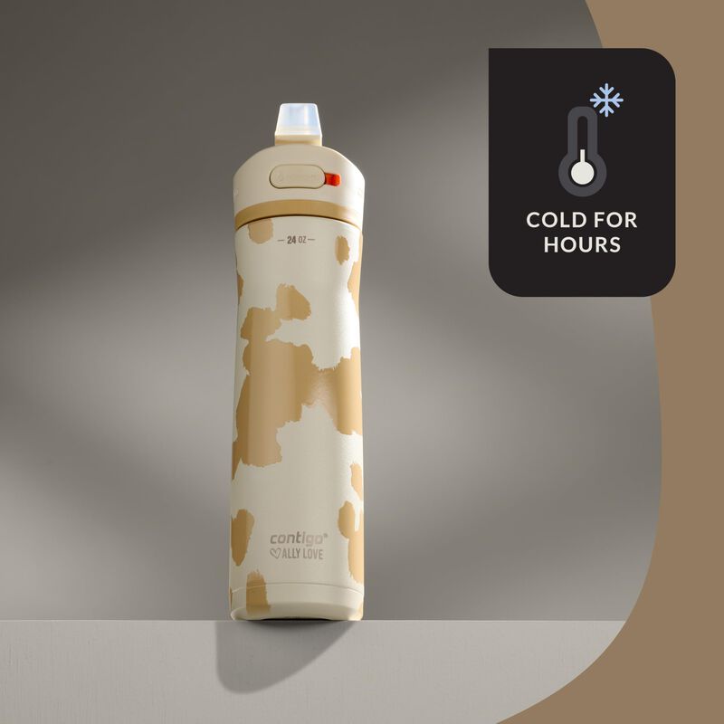 Botella De Agua Contigo Ashland Chill 2.0 Oatmi... image number null