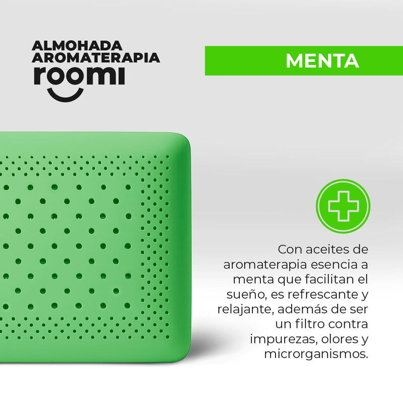 Almohada Est&aacute;ndar Roomi Memory Foam Con Aromate... image number null