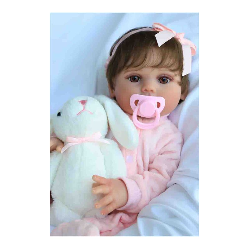 Mu&ntilde;eca Reborn Scom Realistic Reborn De Silicona... image number null