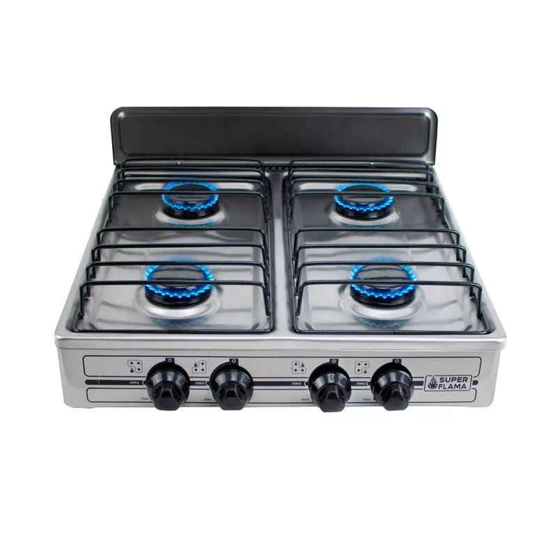 Parrilla De 4 Quemadores Superflama 4Q-Ta De Ga... image number null