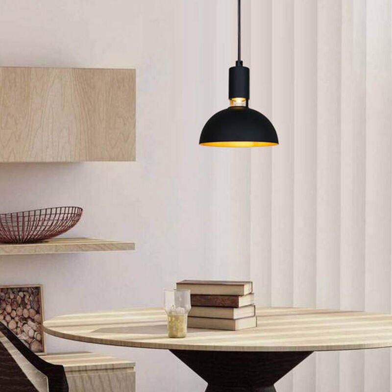 L&aacute;mpara Colgante de Metal 1.50 m de Altura, Pot... image number null