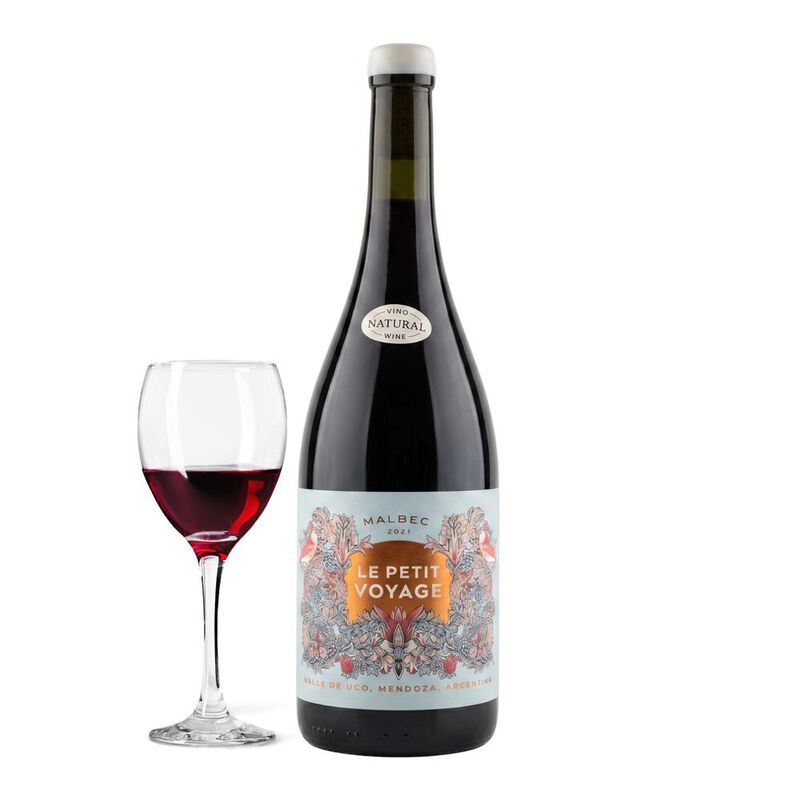 Vino Tinto Le Petit Voyage Malbec Natural 750ml image number null