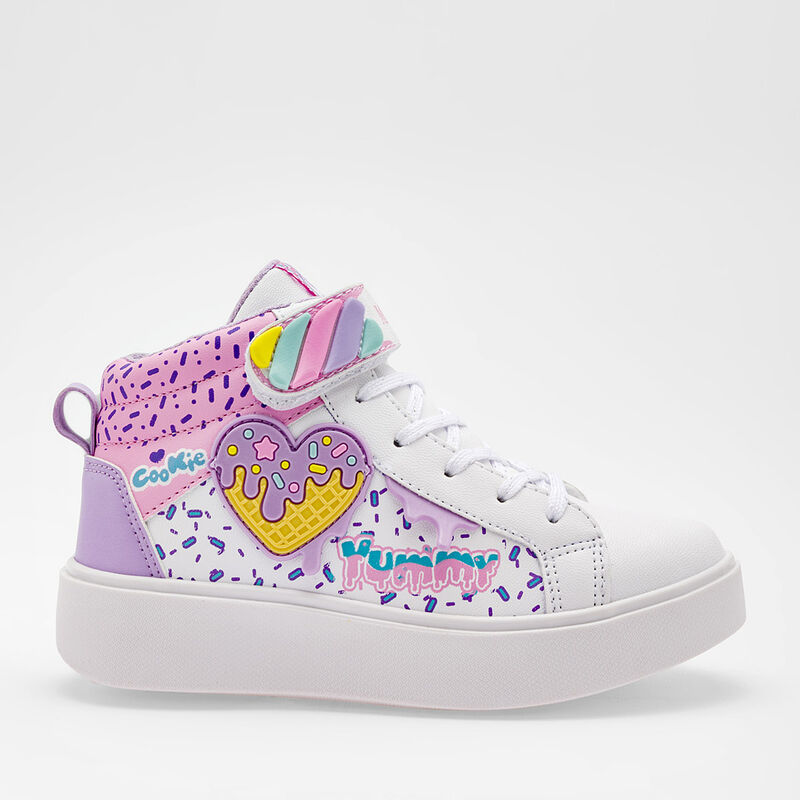 Miss Pink Tenis Para Ni&ntilde;a Blanco Multicolor Cod... image number null