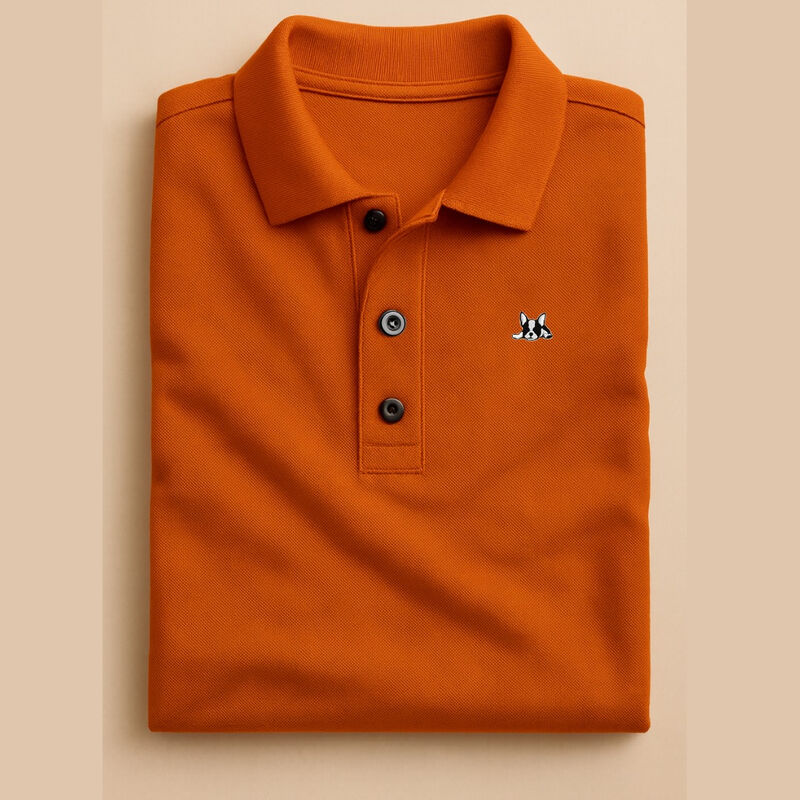 Playera Polo de Algod&oacute;n Manga Corta Casual para... image number null