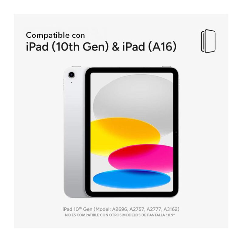 Teclado Bluetooth Zagg Tough Keys iPad 10 image number null