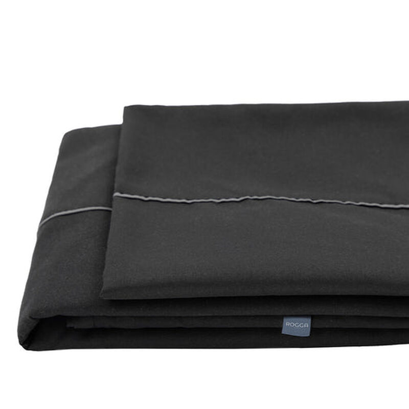 Juego de S&aacute;banas Queen Size Royal Touch Negro image number null