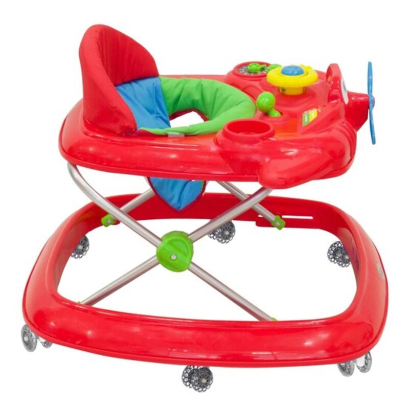 Andadera Prinsel 7116 Rb Avion Boy Rojo image number null