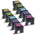 Cinta De Etiquetas Pristar 12 mm 3 m 10 Unidades Colorpop Compatible