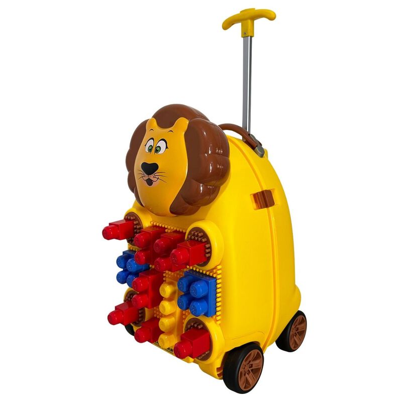 Maleta Rigida Peaktour Lion Kids 18 pulgadas Bl... image number null