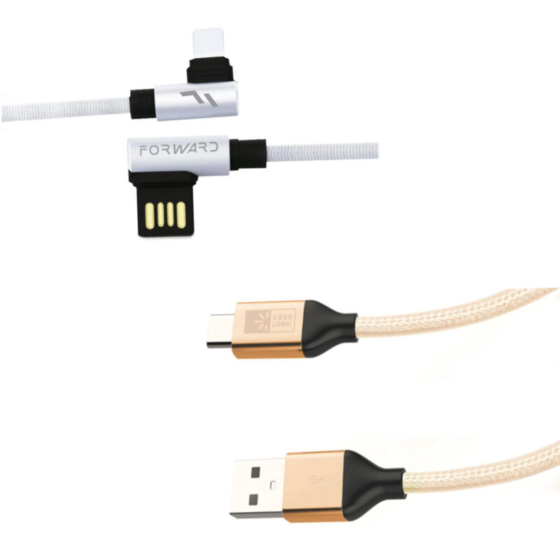 Kit Cables Tipo C Gamer Forward Cable 90° y Cab... image number null