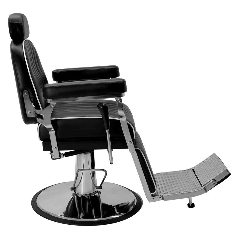 Sill&oacute;n Silla Barberia Est&eacute;tica Respaldo Ajustab... image number null