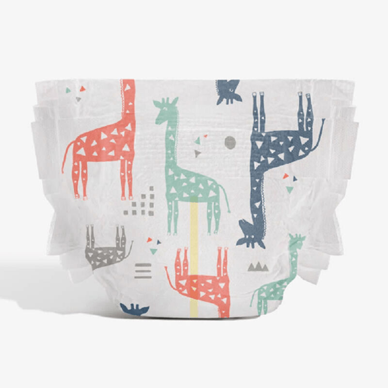 Pañales Honest Talla 1 Jirafas Multicolores 35 ... image number null
