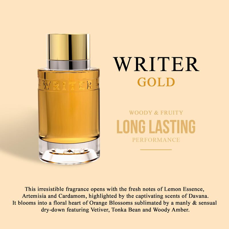Perfume Yves De Sistelle Writer Gold Eau De Toi... image number null