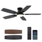 Ventilador De Techo Sunmory De 42" Con Luz, Reversible, Silencioso, 6 Velocidades