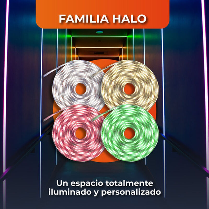 Tira Led 5m Longitud 12w Luz Verde Interiores, ... image number null