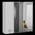 Gabinete Para Baño Caribe Blanco Con Espejo Virtual Muebles