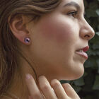 Broqueles de Perla Negra Grande