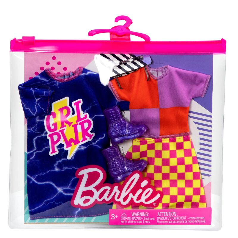 Set De Ropa Barbie Fashions, Paquete De 2 Con A... image number null