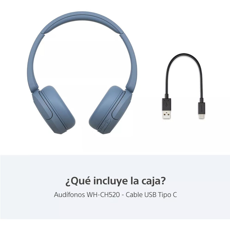 Audífonos Inalámbricos SONY WH-CH520 Diadema Ov... image number null
