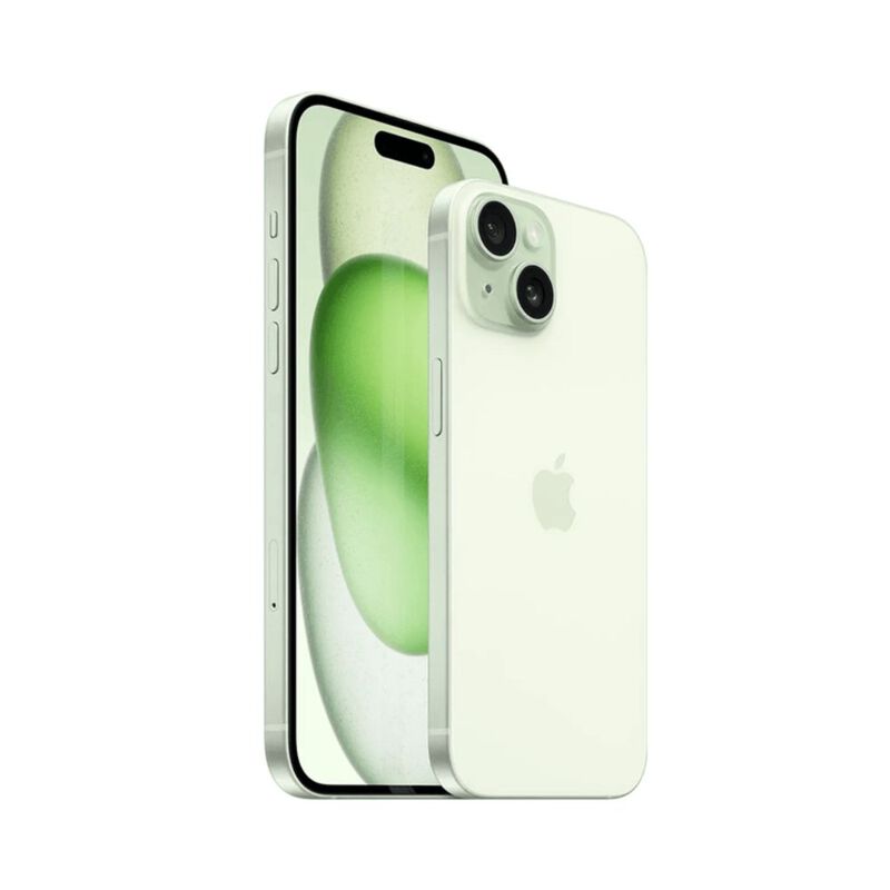 iPhone 15 128GB Verde E-SIM Reacondicionado + M... image number null