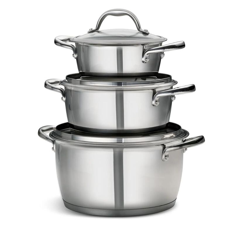 Bater&iacute;a Cocina Tramontina Allegra Acero Inox 6 ... image number null