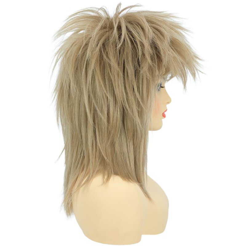 Peluca Para Disfraz De Bettecos, Tina Rock Diva... image number null