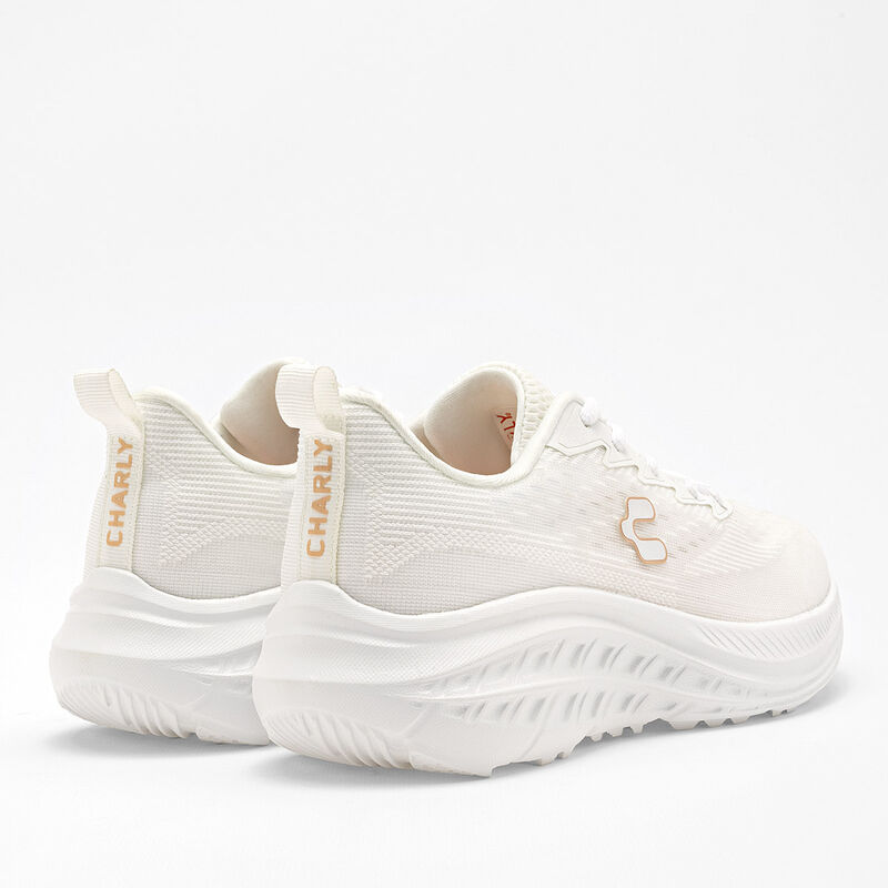 Charly Tenis deportivo para mujer blanco, runni... image number null