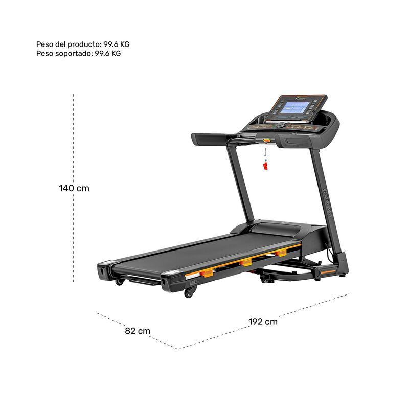 Caminadora Electrica Plegable 4.5hp 18m/h Bluet... image number null