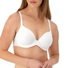 Camiseta Bra Maidenform One Fab Fit Demi 36b Blanca Para Mujer