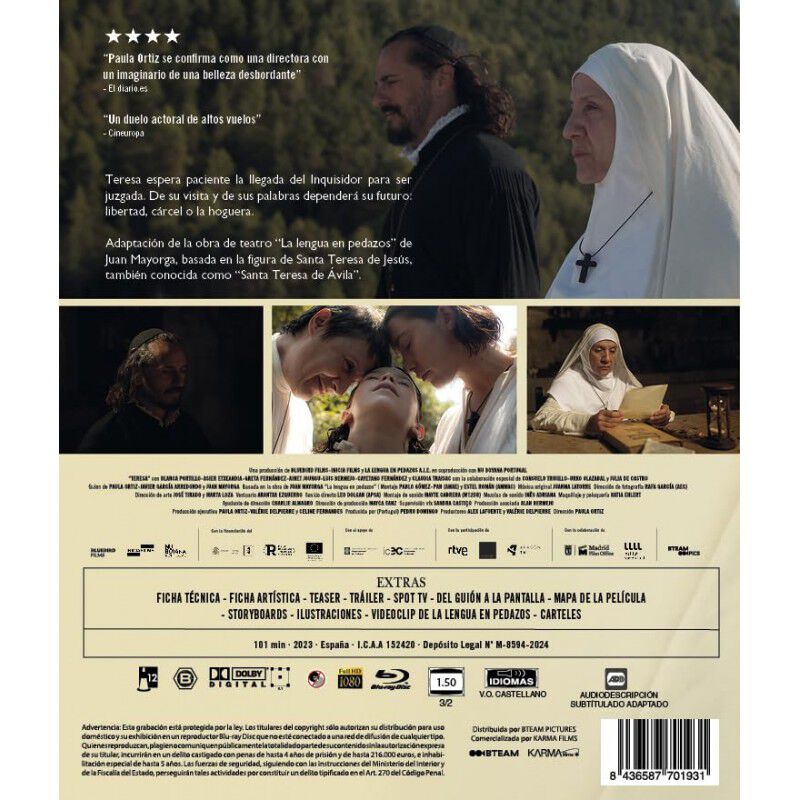 Teresa [Blu-ray] (2023) image number null