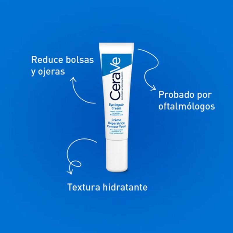 CERAVE CREMA REPARADORA CONTORNO OJOS image number null