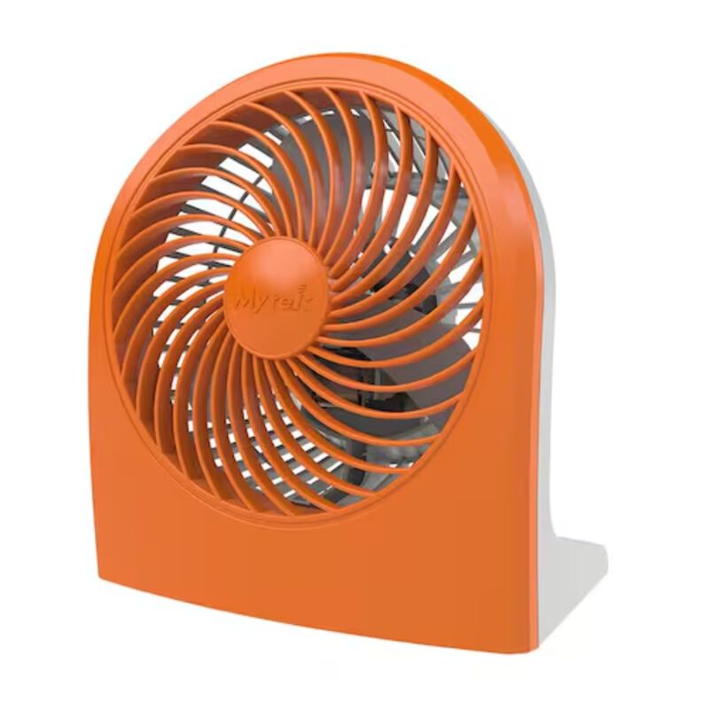 Ventilador Mytek 3199YB de escritorio 9" naranj... image number null