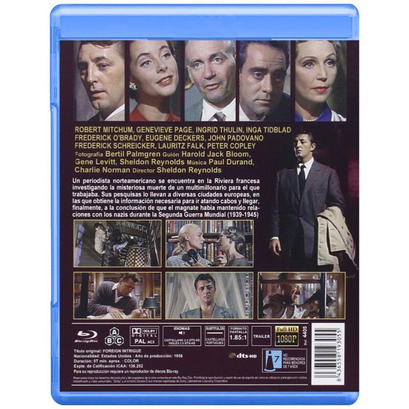 Intriga Extranjera [blu-ray] (1956) image number null
