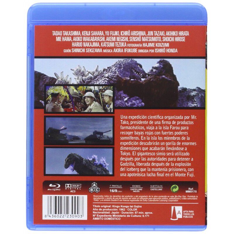King Kong Contra Godzilla [blu-ray] image number null