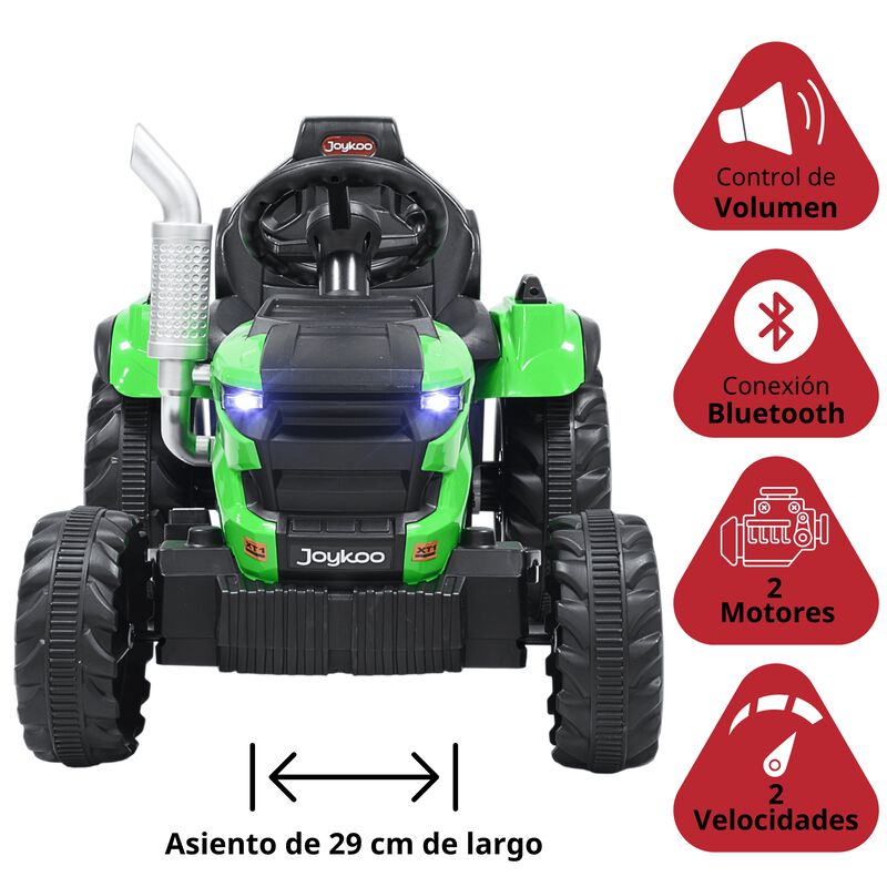 Montable Electrico para Ni&ntilde;os Tractor de Granja... image number null