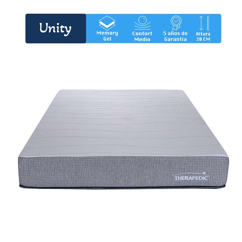 Colch&oacute;n en Caja Therapedic King Size Unity Medi... image number null