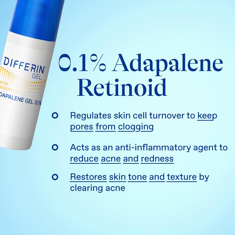 Gel Para Tratamiento Del Acn&eacute; Differin 0,1% De ... image number null