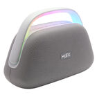Bocina Port&aacute;til Misik Tws Con Luz Led Y Reproductor Tarjeta Sd Ms268bl