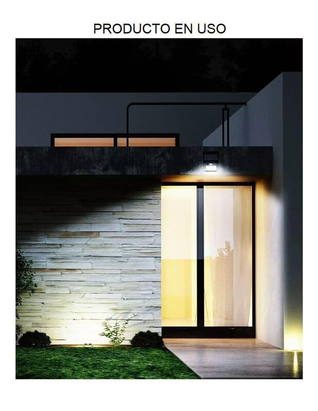 Lámpara Solar Led Casa BIU 4 Piezas image number null