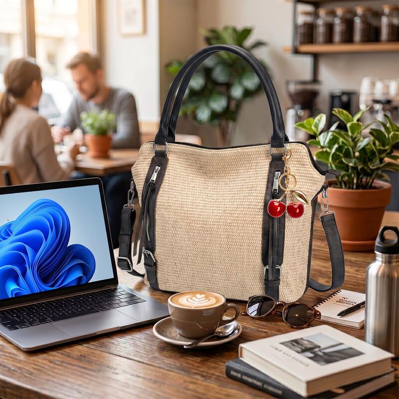 Bolso Idoltimes 36 &times; 32 &times; 15 cm Con Colgante De... image number null