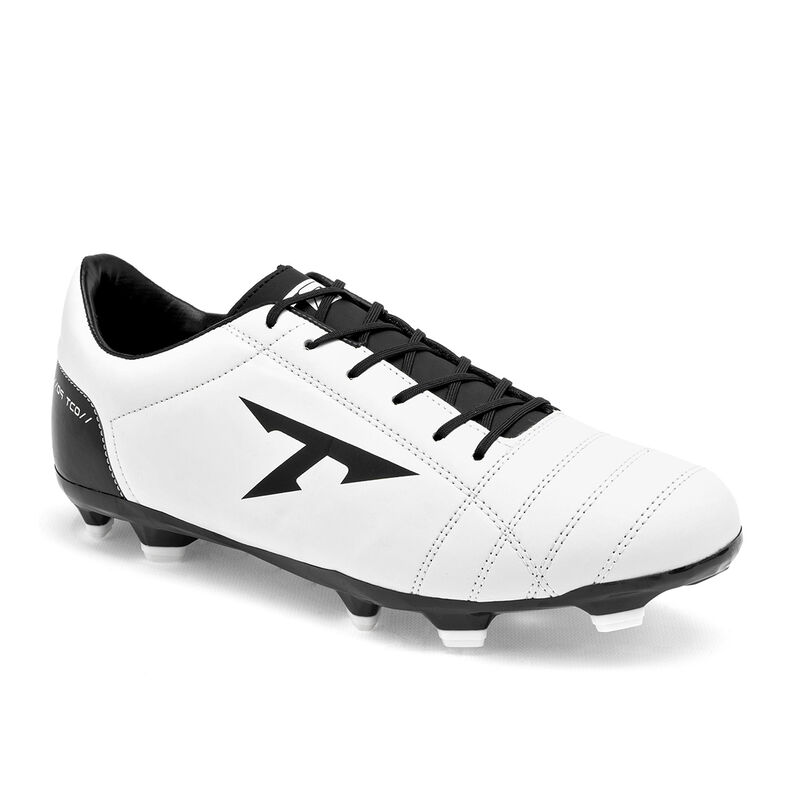 Trucco tenis de f&uacute;tbol para hombre blanco negro... image number null