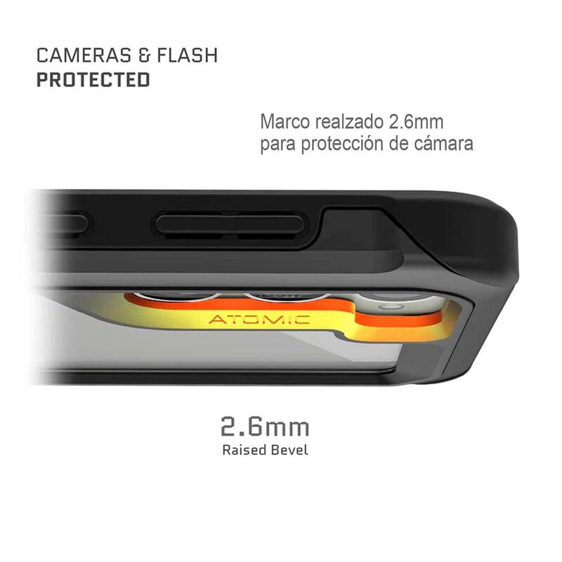 Funda GHOSTEK Atomic para Samsung S23 Negra Alu... image number null